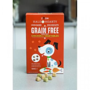 Hale & Hearty Chicken & Vegetable Grain Free Biscuits 320g